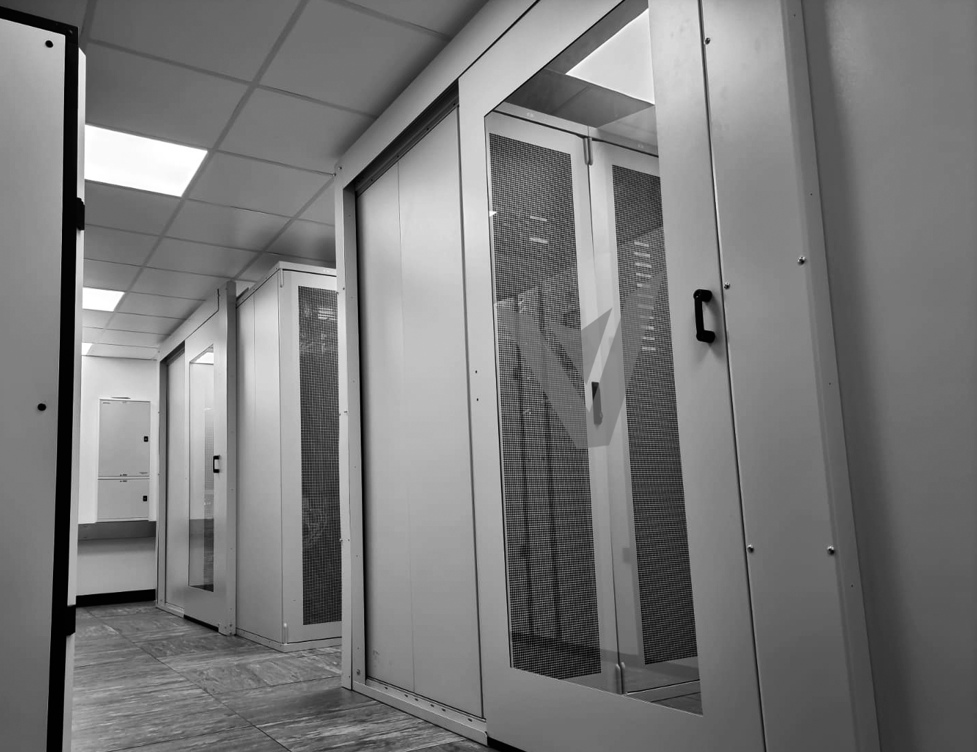 VeloxServ Telford data centre server room